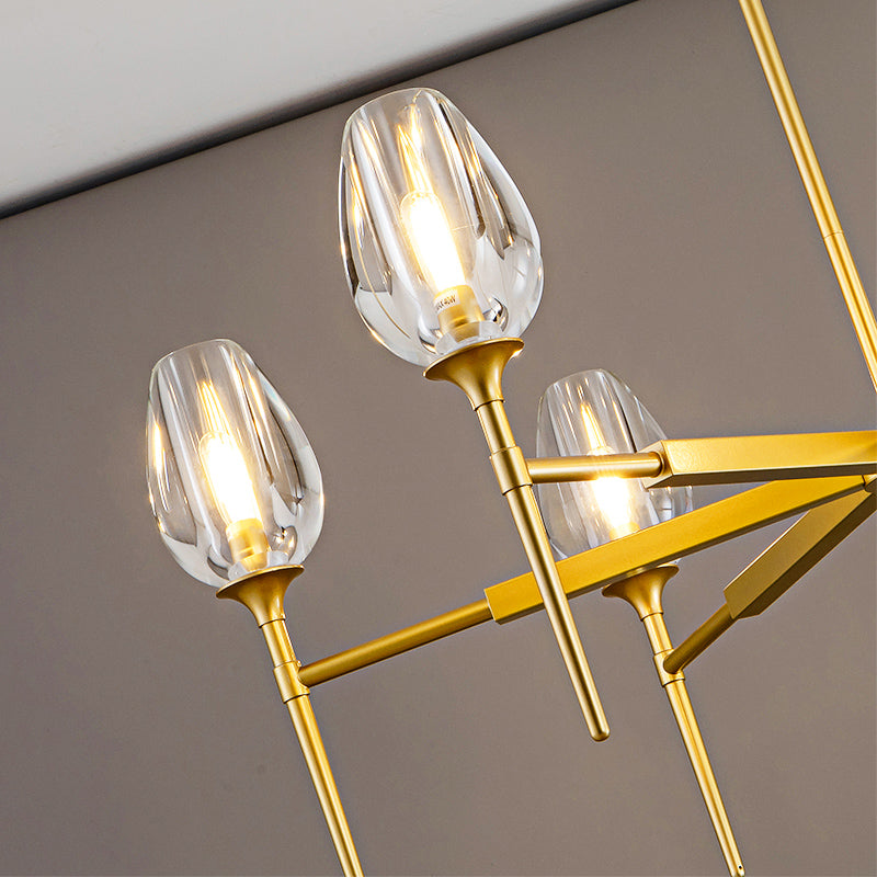 Tulipe Round Chandelier 27", 42", 54"