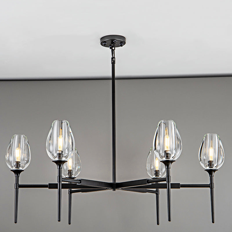 Tulipe Round Chandelier 27", 42", 54"