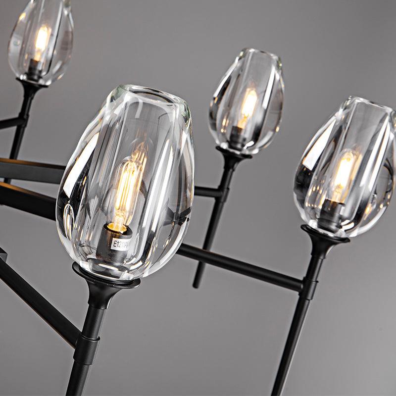Tulipe Round Chandelier 27", 42", 54"