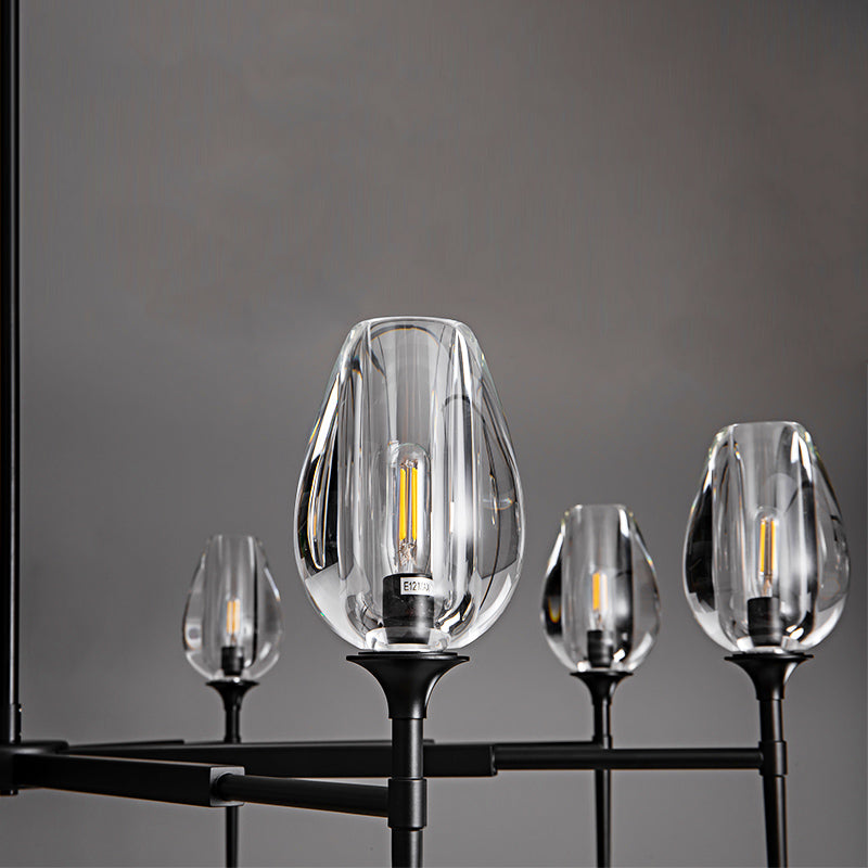 Tulipe Round Chandelier 27", 42", 54"
