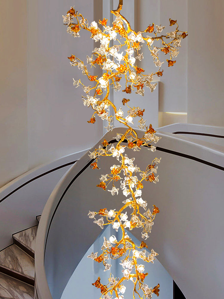 Luxury Villa Elegant Villa Blossom and Branch Chandelier, Kevin Studio