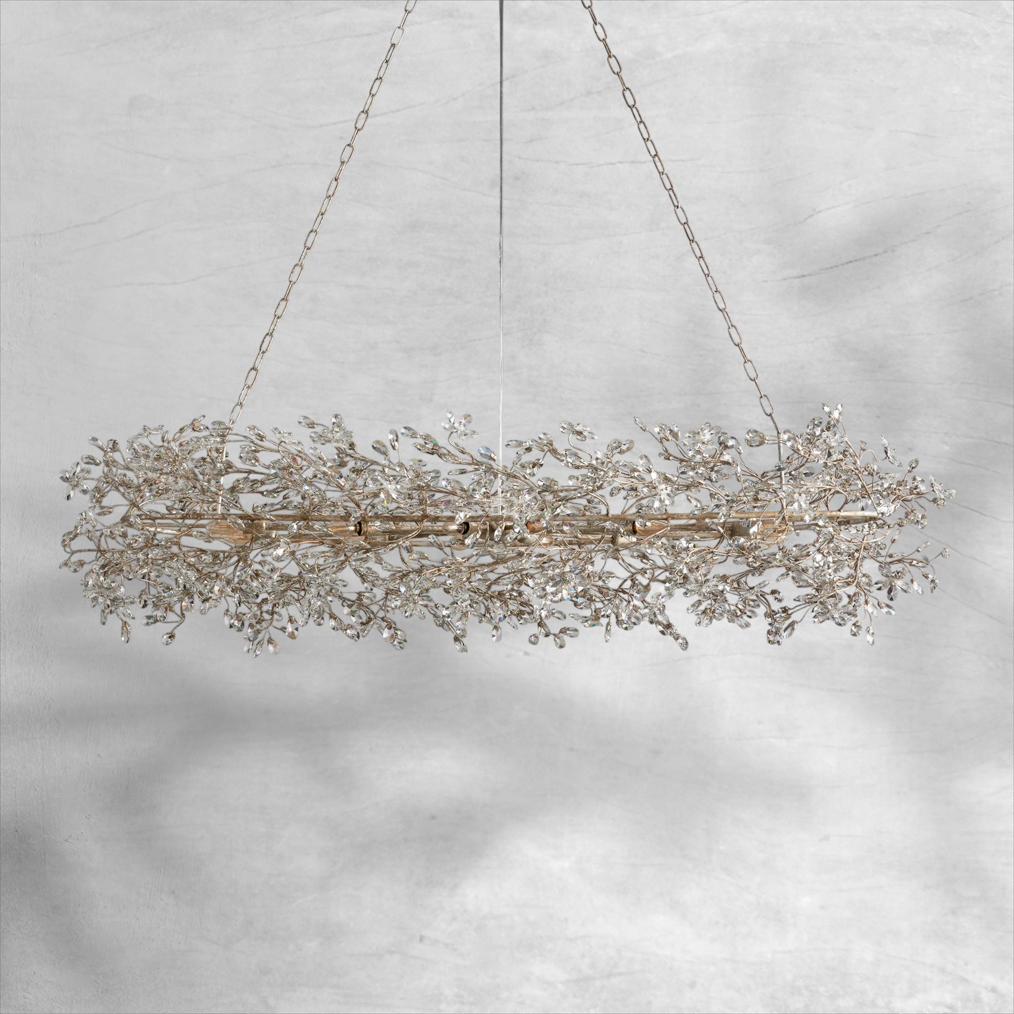 Fiore Oval Chandelier 62"74"