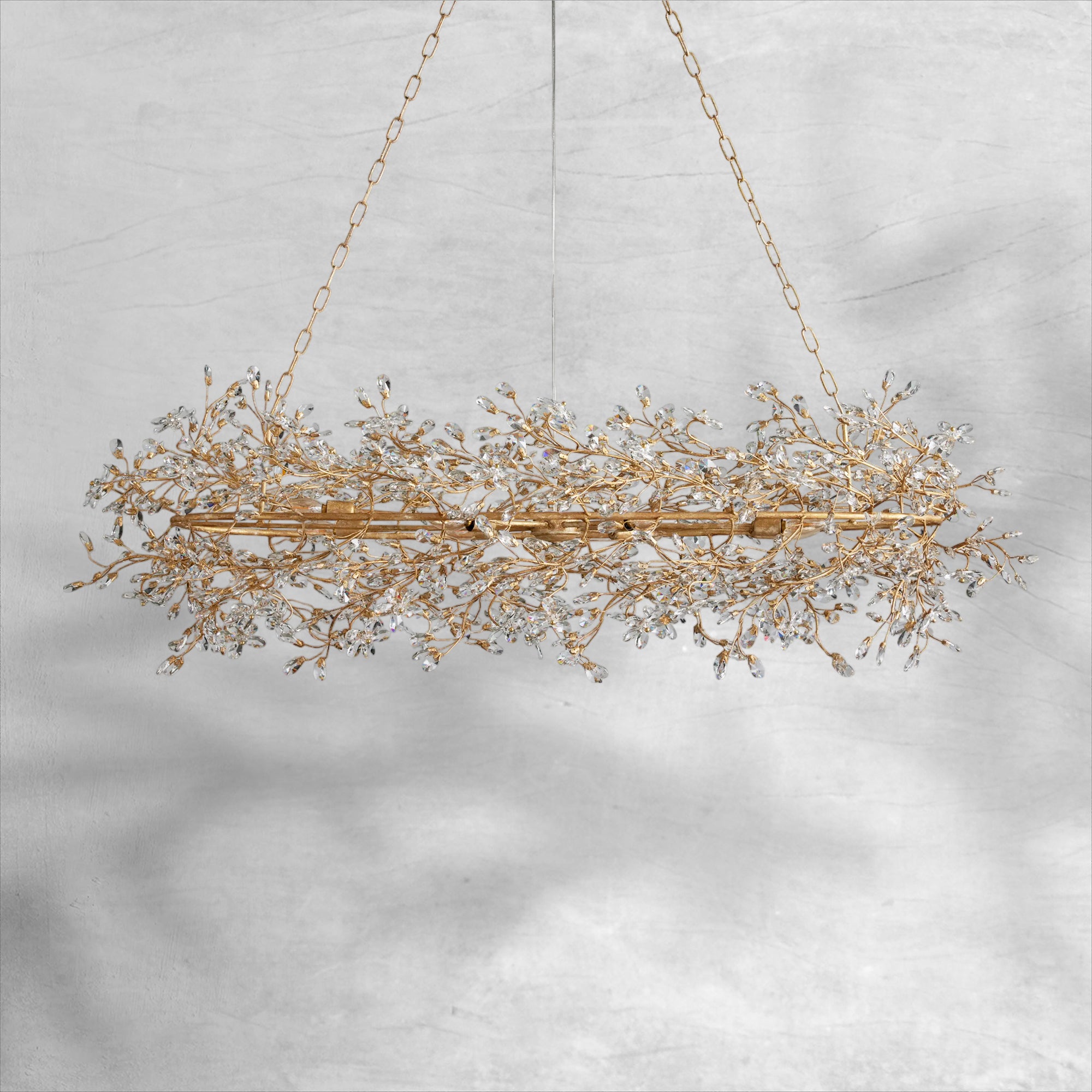 Fiore Oval Chandelier 62"74"