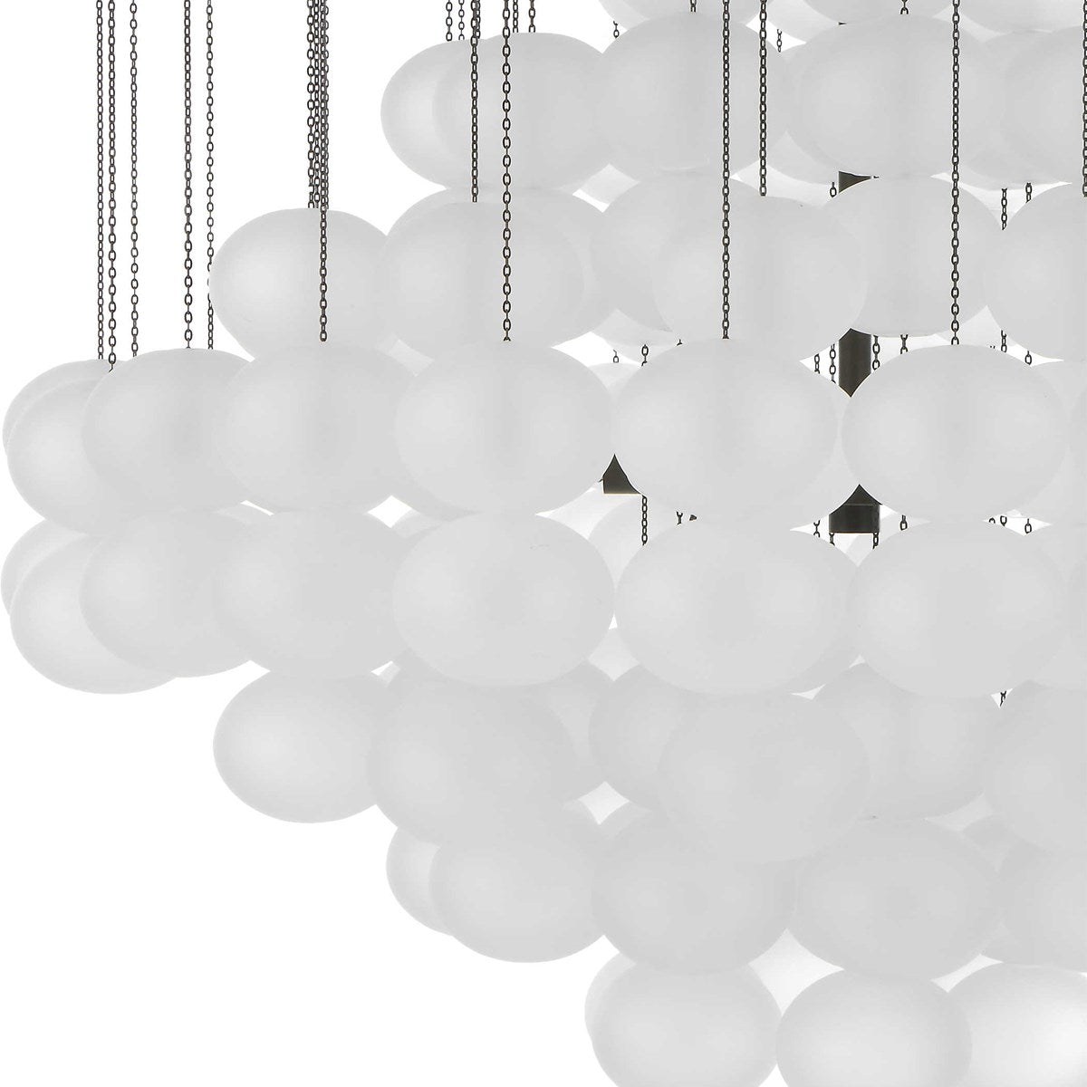 6 Lights Frosted glass bubbles Chandelier Chandeliers Kevinstudiolives