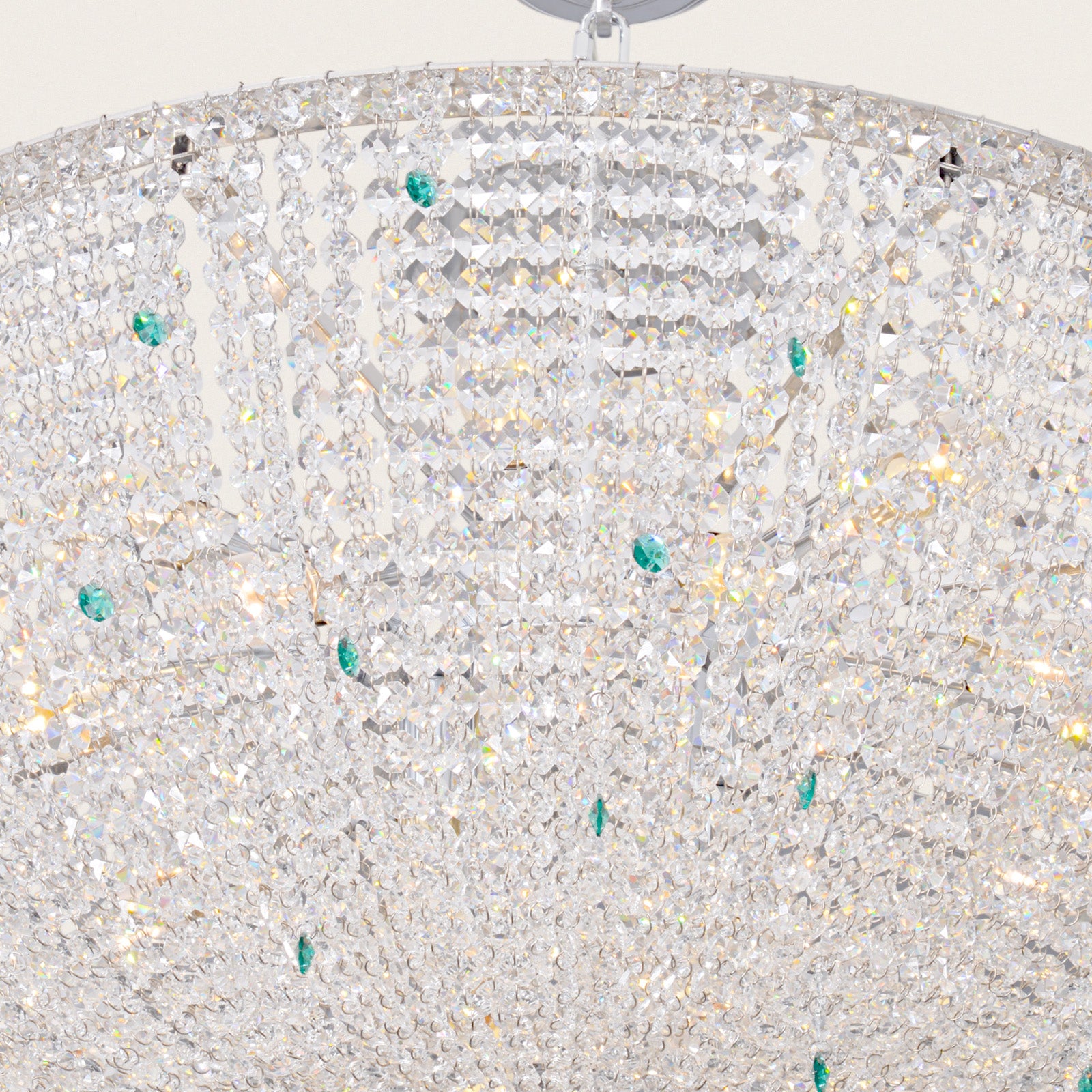 Luxury Crystal Chandelier Elegant Ceiling Light Fixture