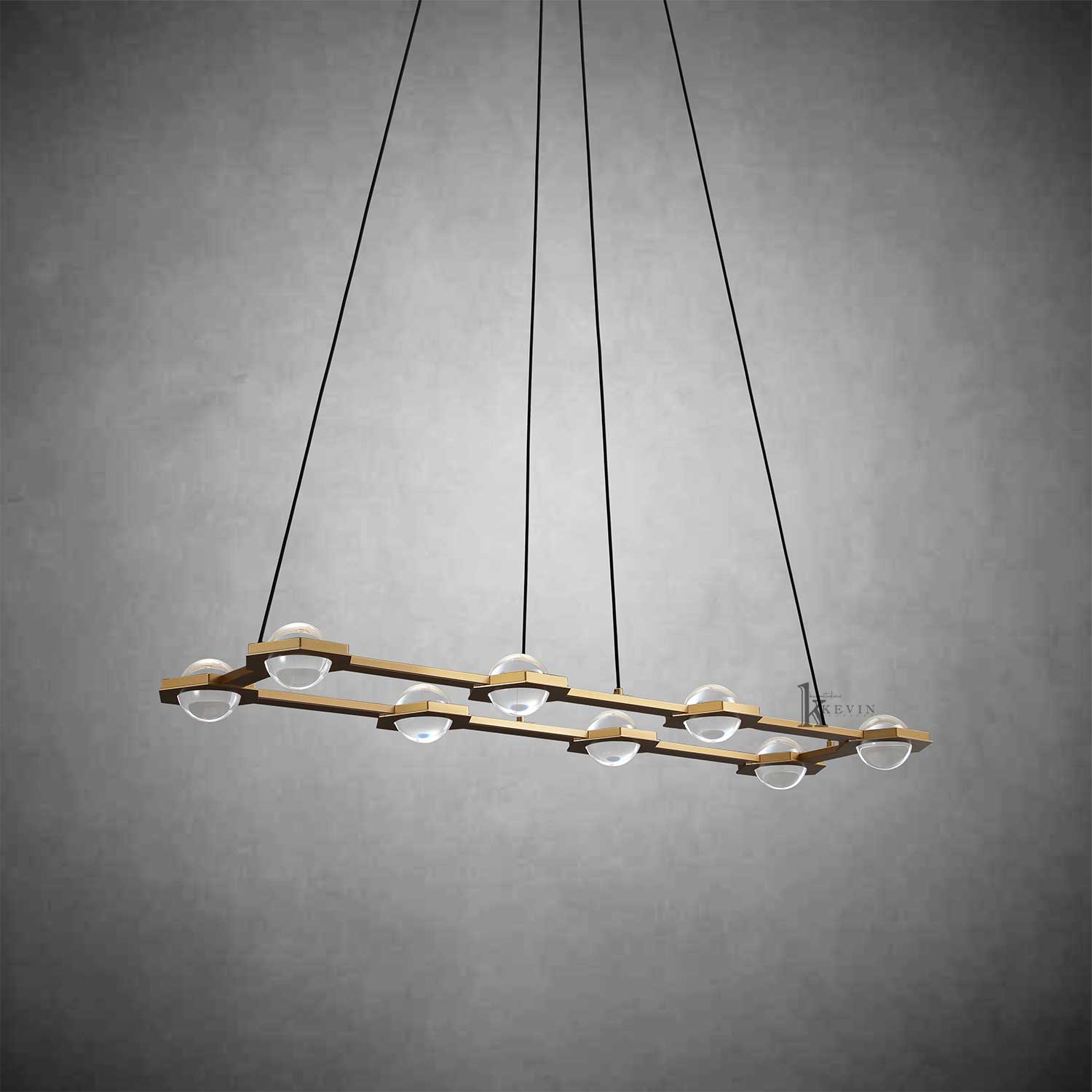 Eclatamt Rectangular Chandelier 54"72"