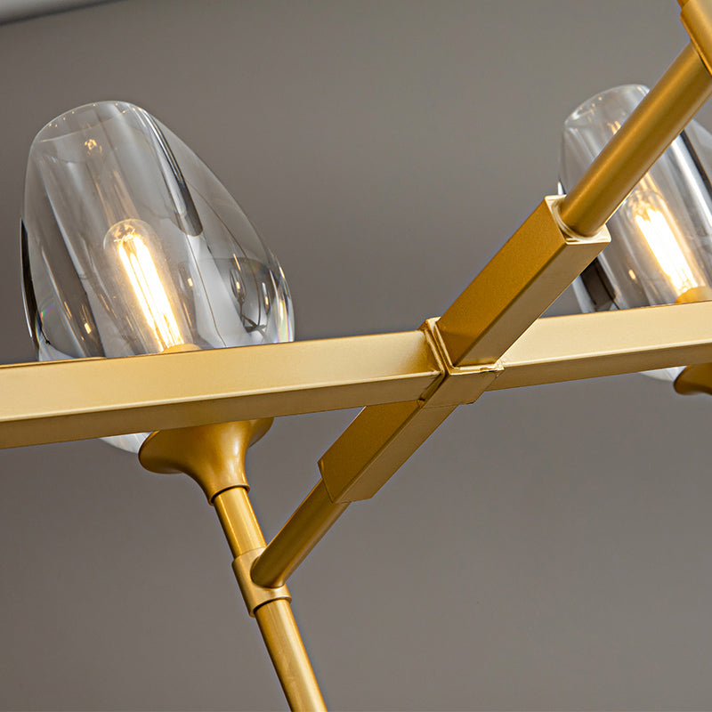 Tulipe Linear Chandelier 52", 65"