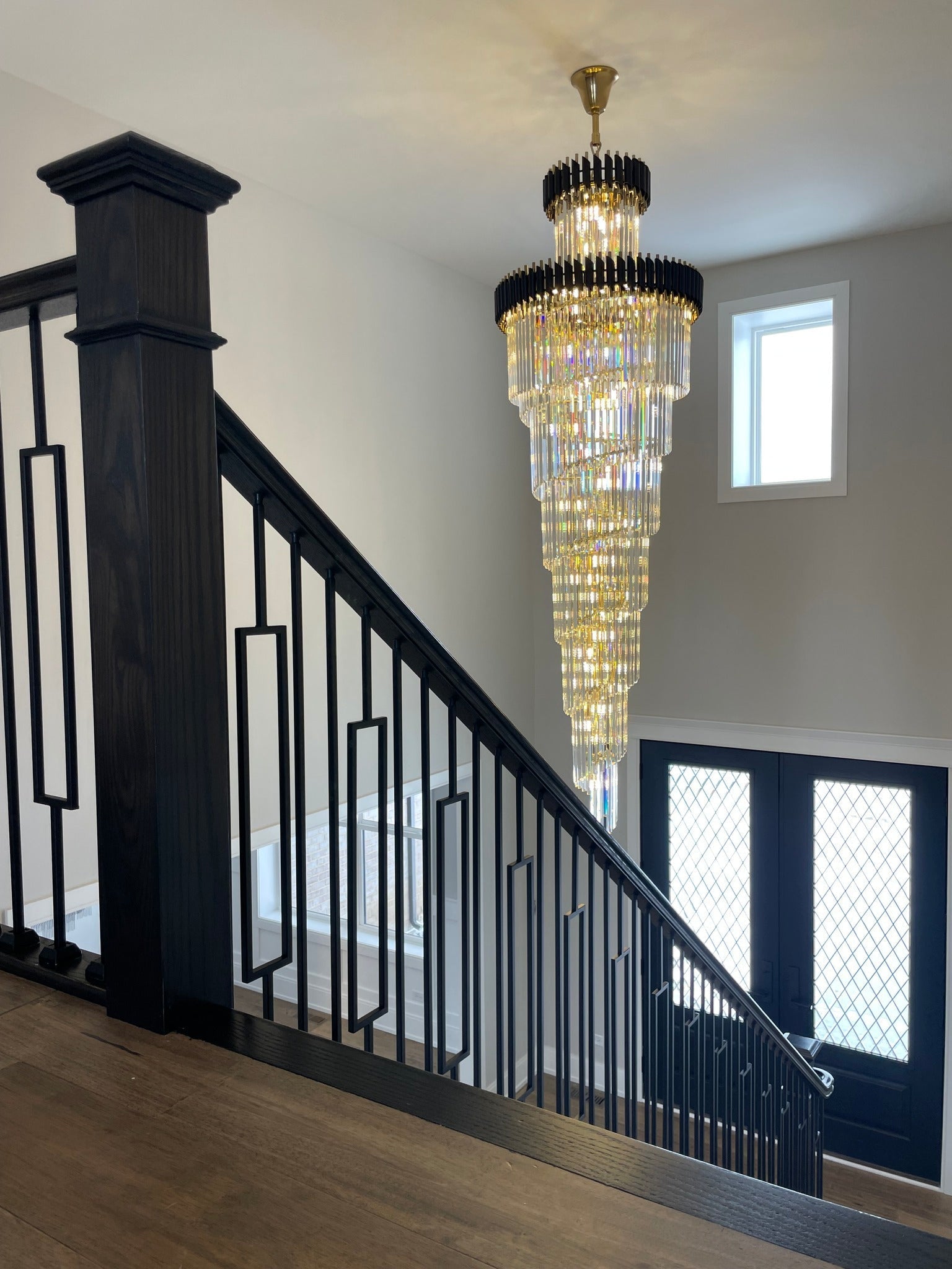 Helix Crystal Elegance Chandelier for Entrance and Staircase Chandeliers Kevinstudiolives