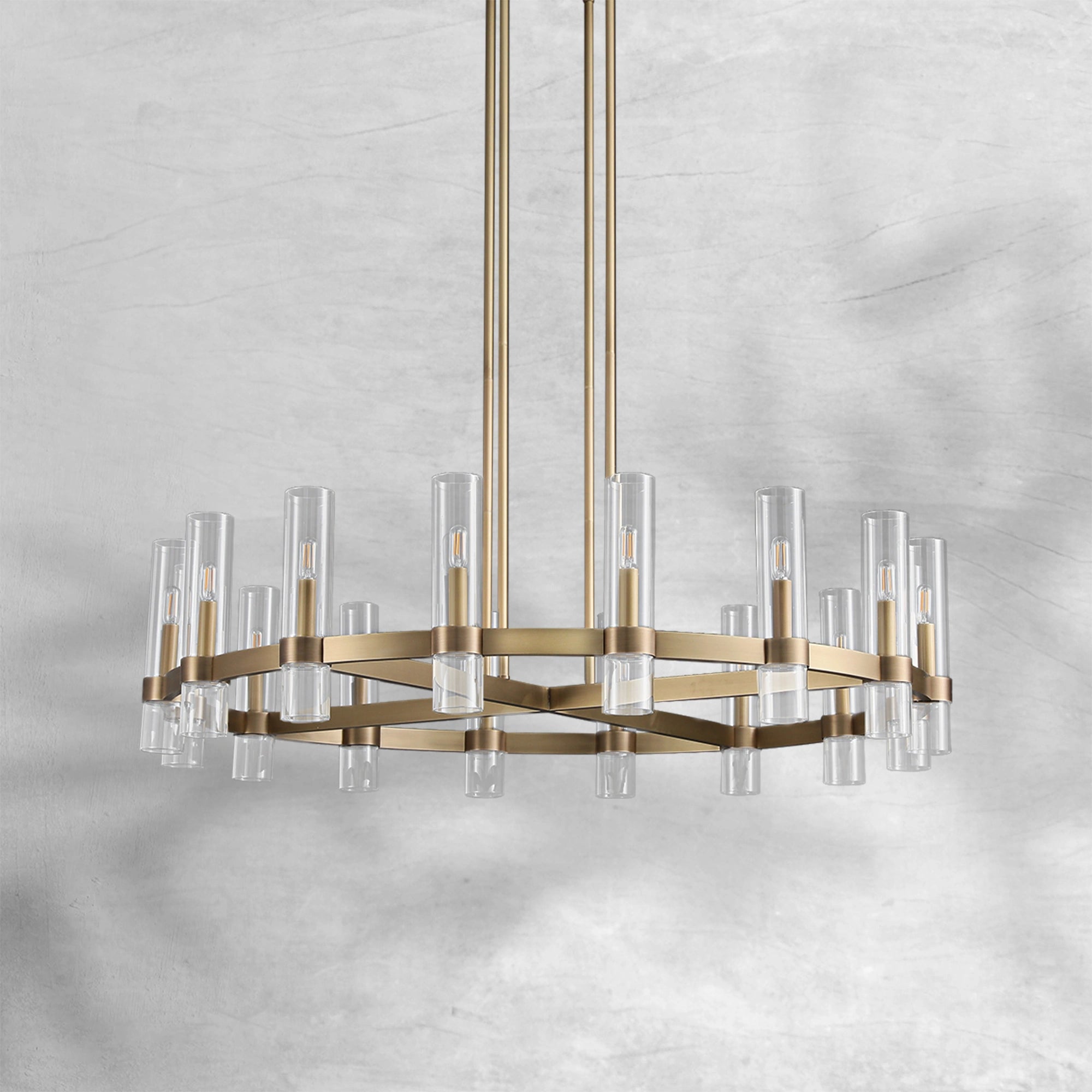Lavelle Round Chandelier 36"48"60"