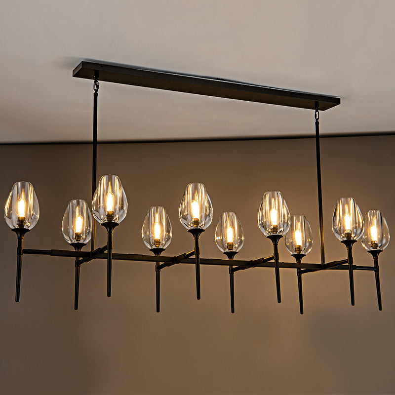 Tulipe Linear Chandelier 52", 65"