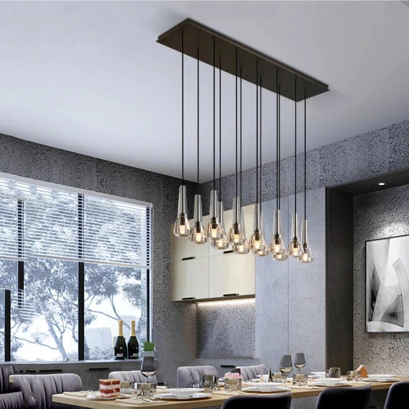 Kevin Apoli Linear Chandelier For Dining Room Pendant Light Chandeliers Kevin Studio Inc