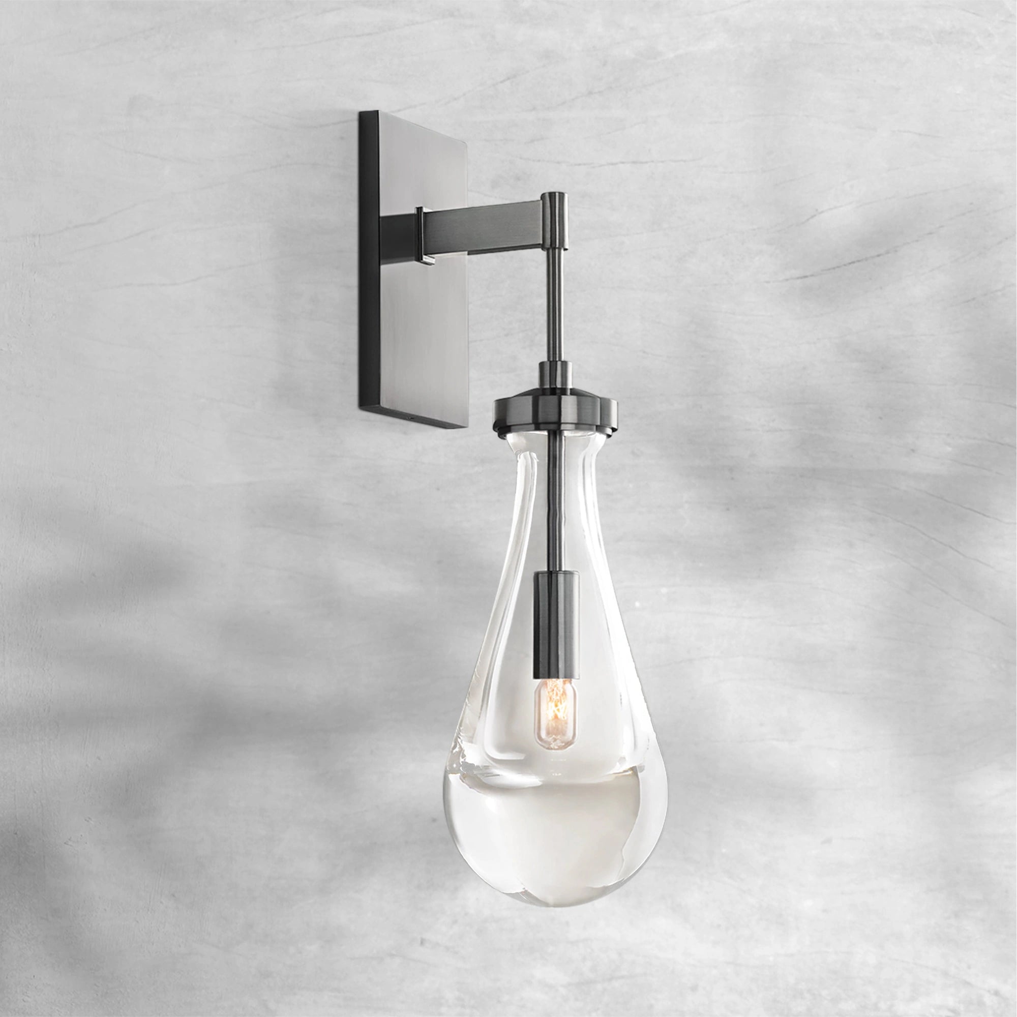 Raindrop Modern Wall Sconce 18"