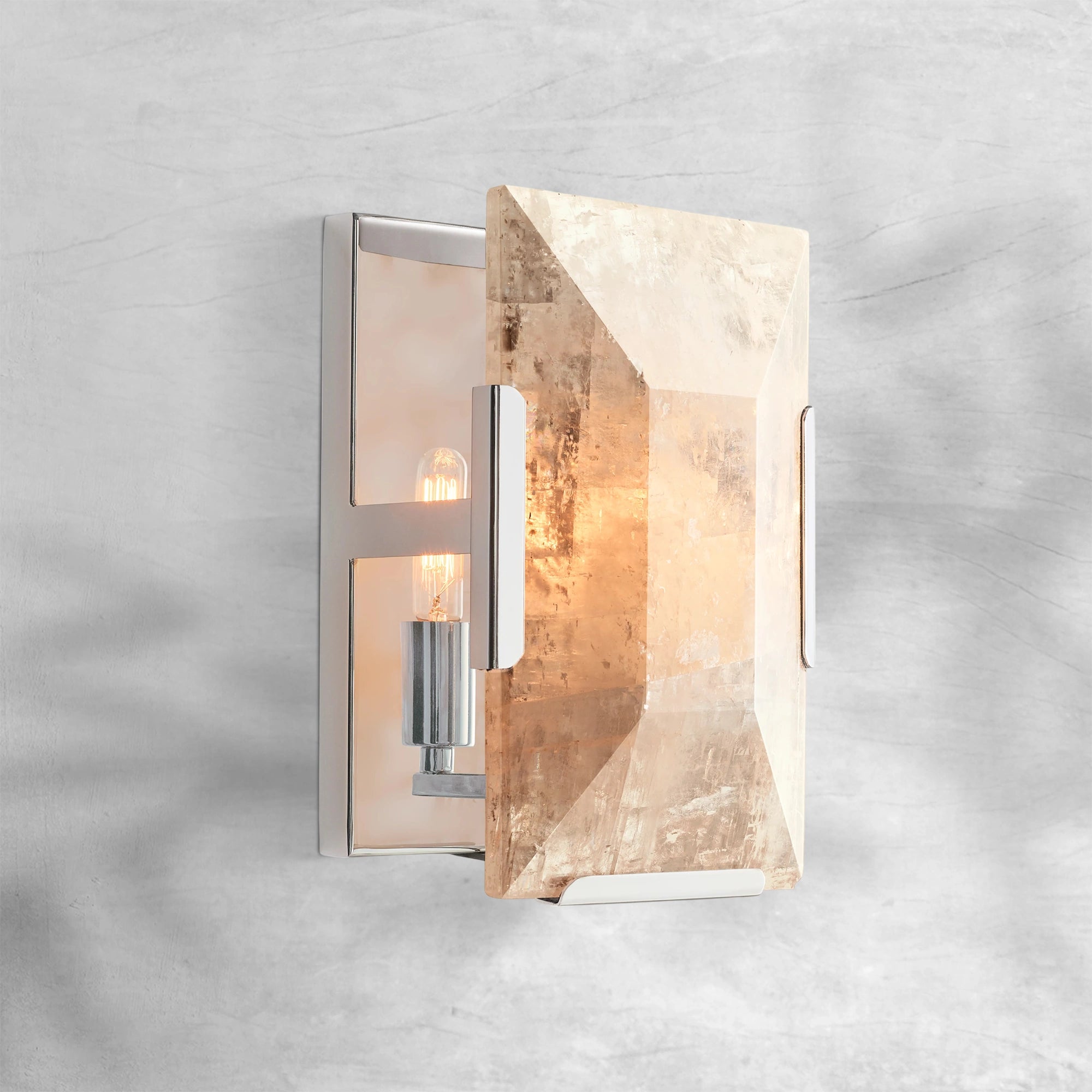Harlew Calcite Sconce