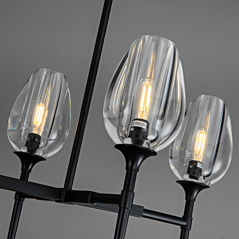 Tulipe Linear Chandelier 52", 65"