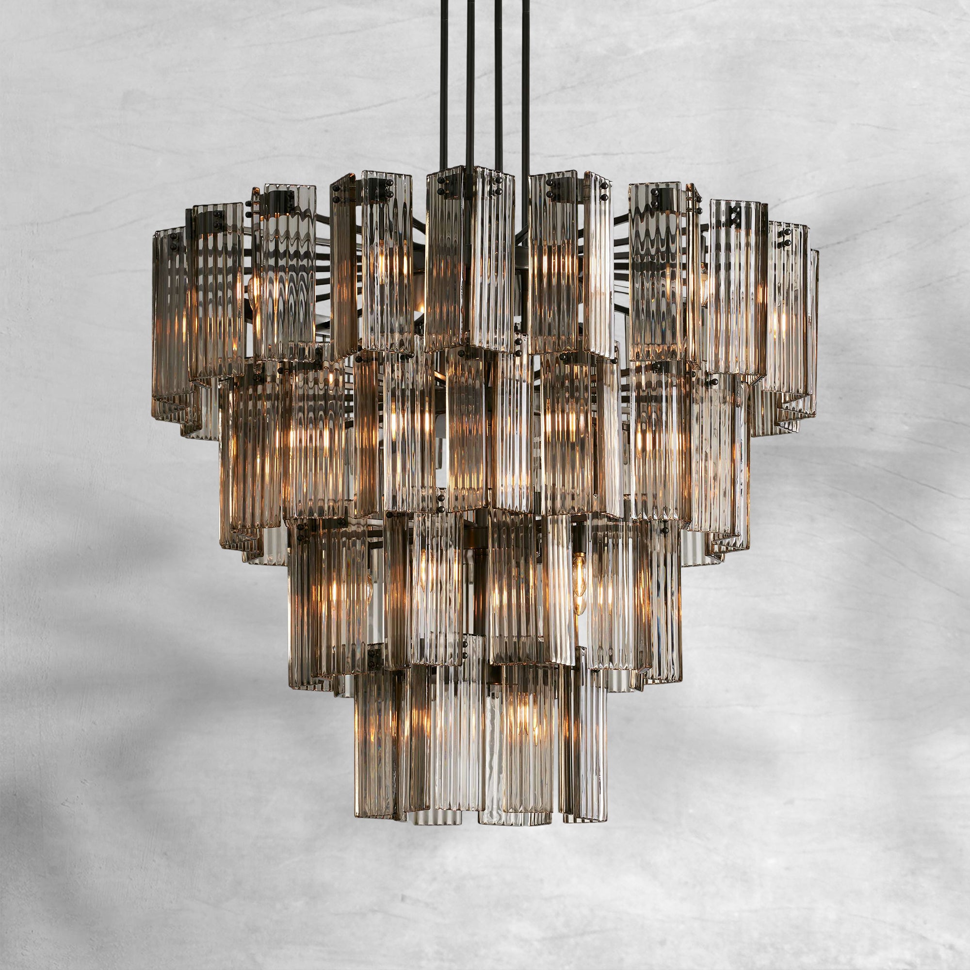 Delsie Round Chandelier 38"48"60"