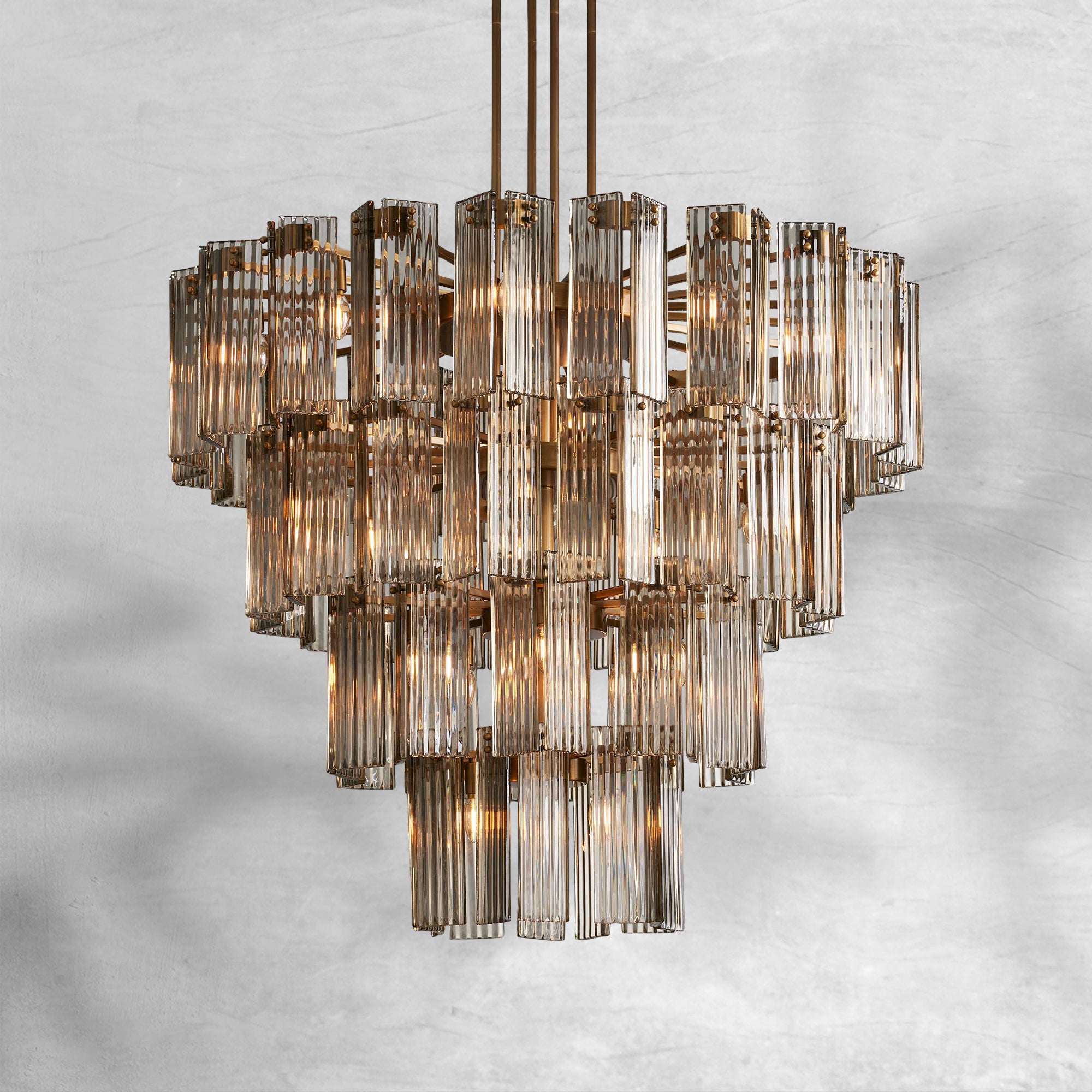 Delsie Round Chandelier 38"48"60"
