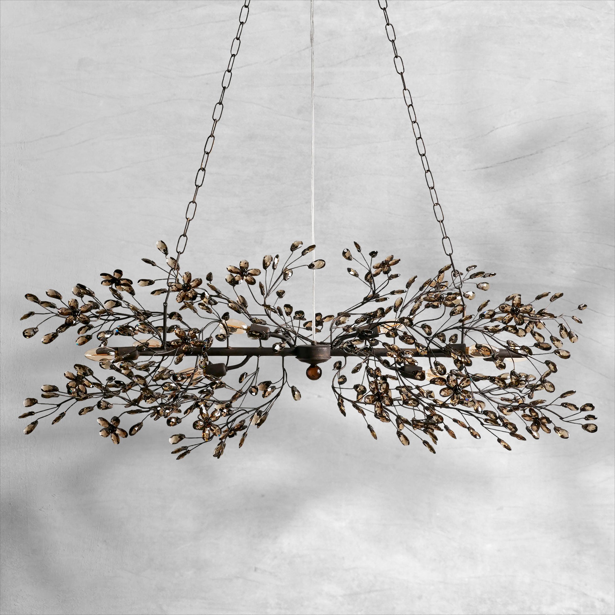 Fiore Linear Chandelier 43"51"68"