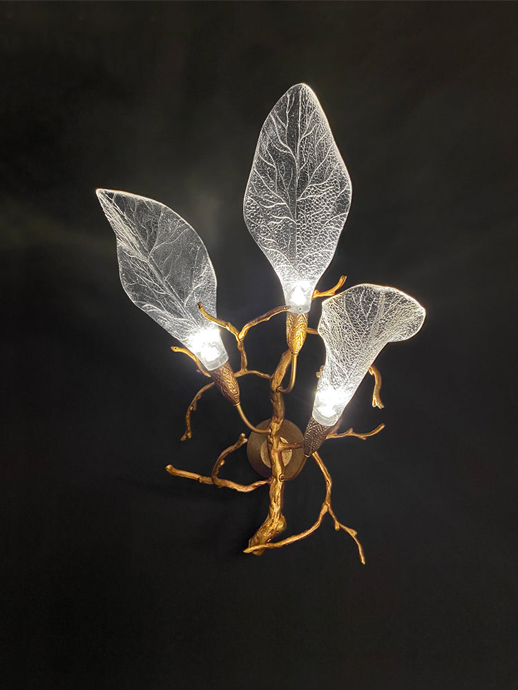 Contemporary Brass Wall Sconce Kevin Studio