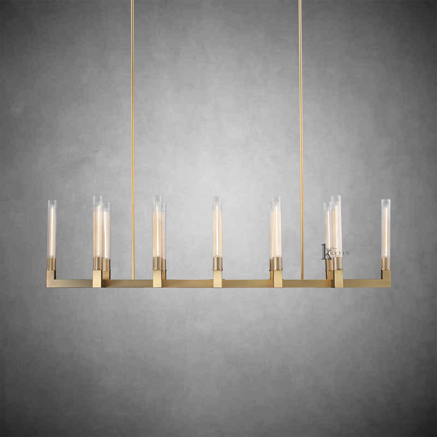 Caneluxe Linear Chandelier