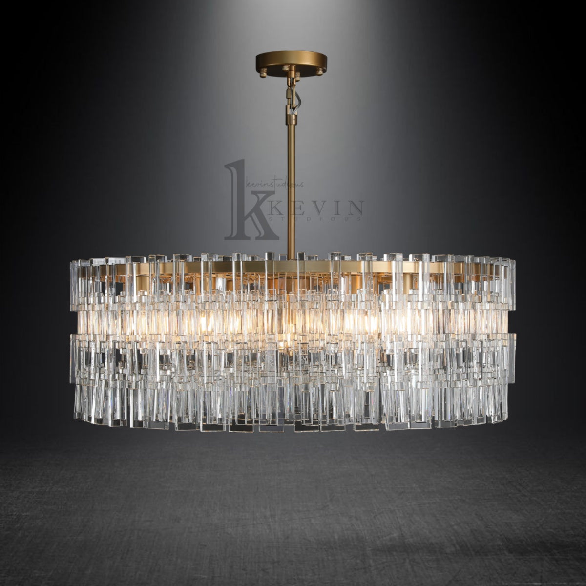 Marigan Round Crystal Chandelier 36", 48", 60"