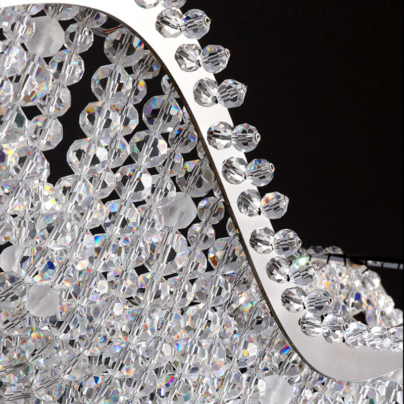 Modern Minimalist Crystal Living Room Pendant Light Kevin Studio