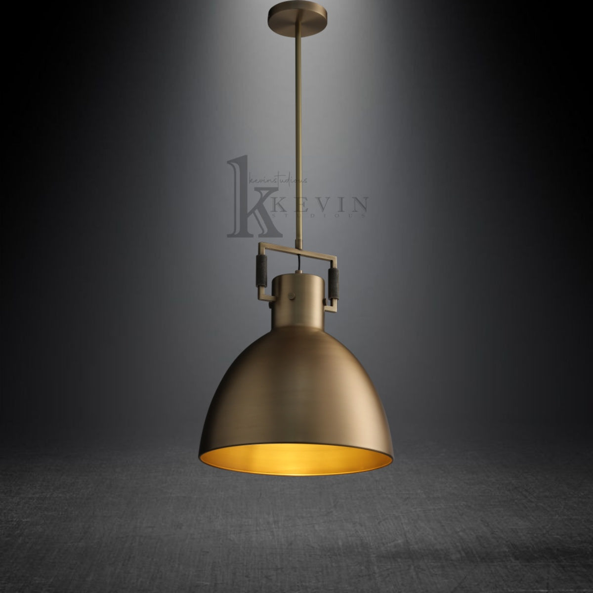 Machine Modern Metal Pendant Light 10", 14", 18"