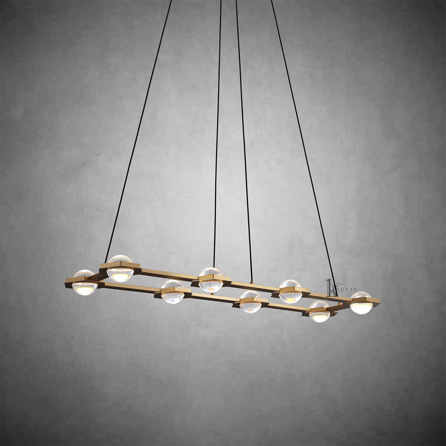Eclatamt Rectangular Chandelier 54"72"