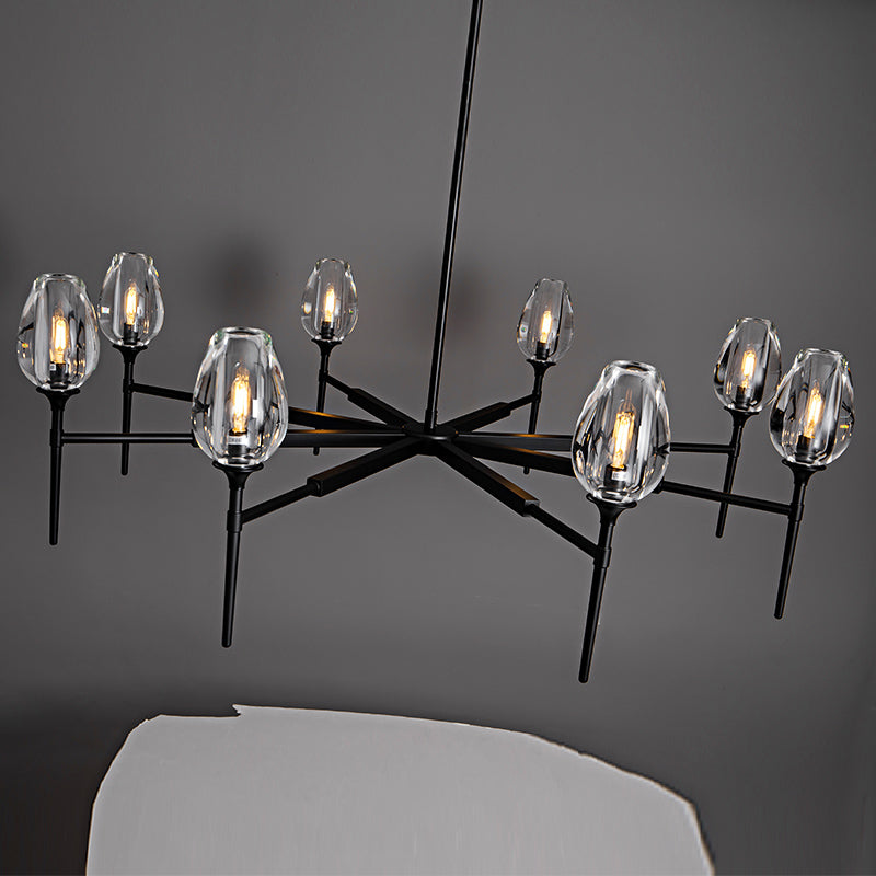 Tulipe Round Chandelier 27", 42", 54"