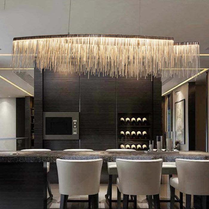Tassel Linear Chandelier