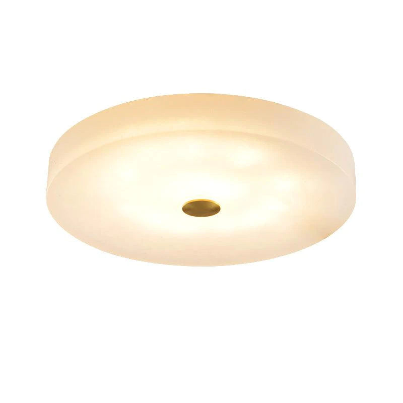 Kevin Apollo Modern Round Alabaster Flush Mounted chandelier Flush Mount Kevinstudiolives 19.7''