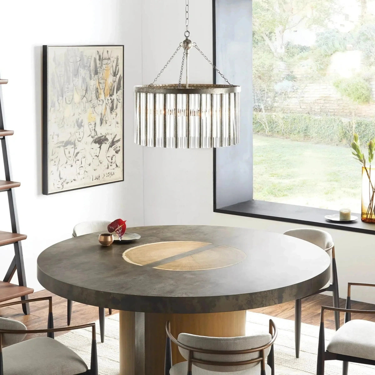 Andalucia Round Chandelier 24"35"