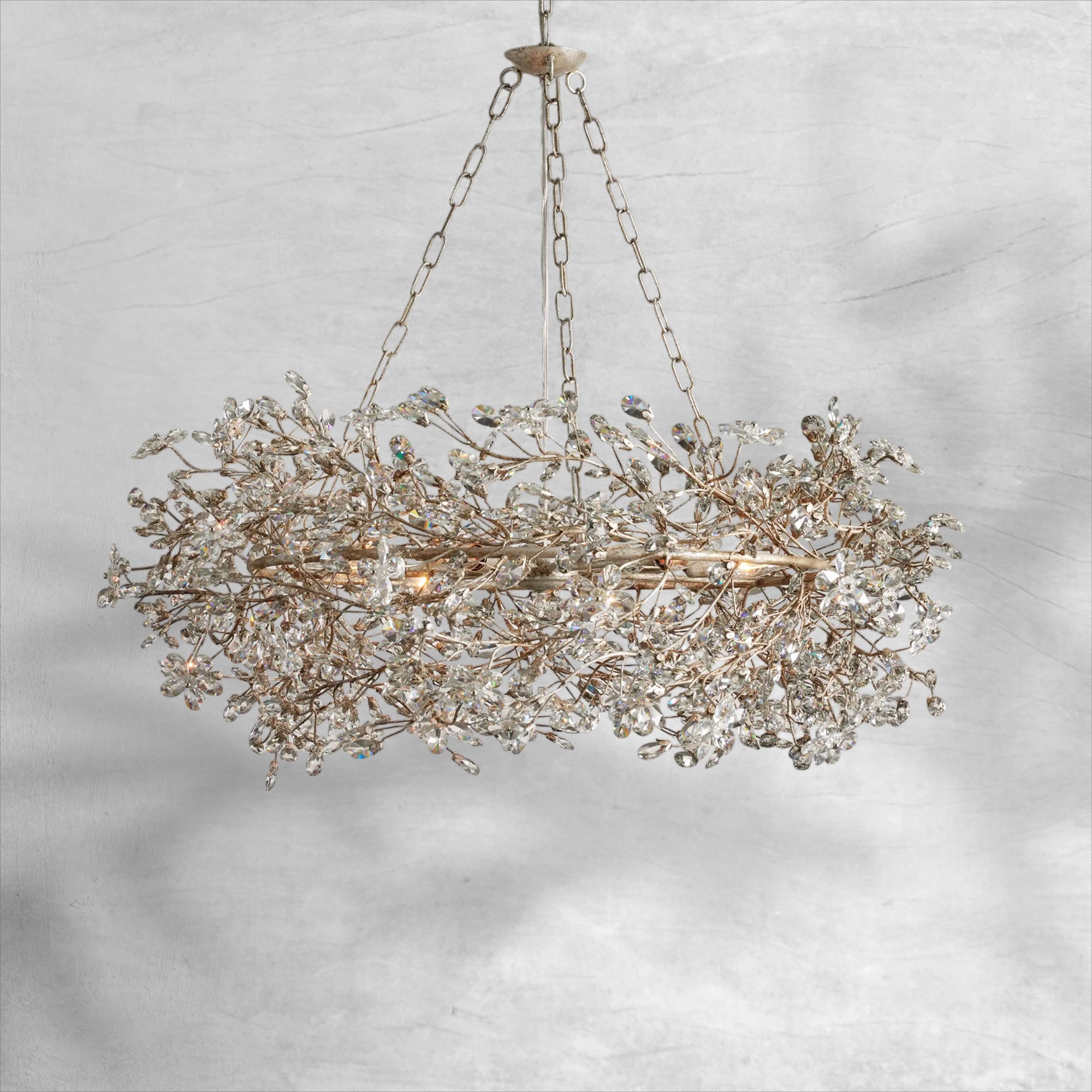 Fiore Crown Chandelier 39"48"60"