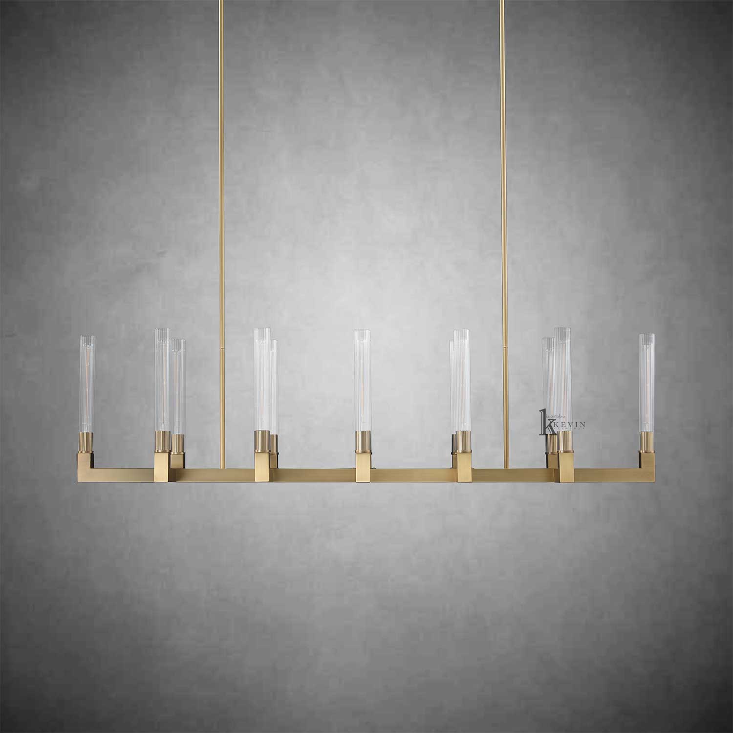 Caneluxe Linear Chandelier
