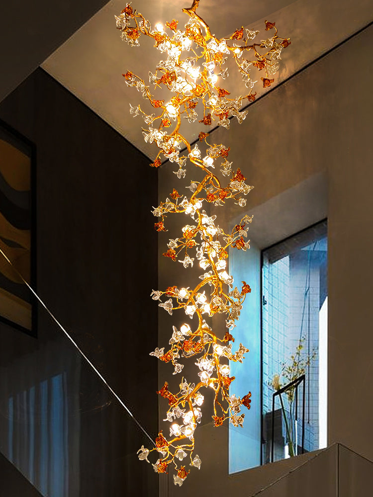 Luxury Villa Elegant Villa Blossom and Branch Chandelier, Kevin Studio