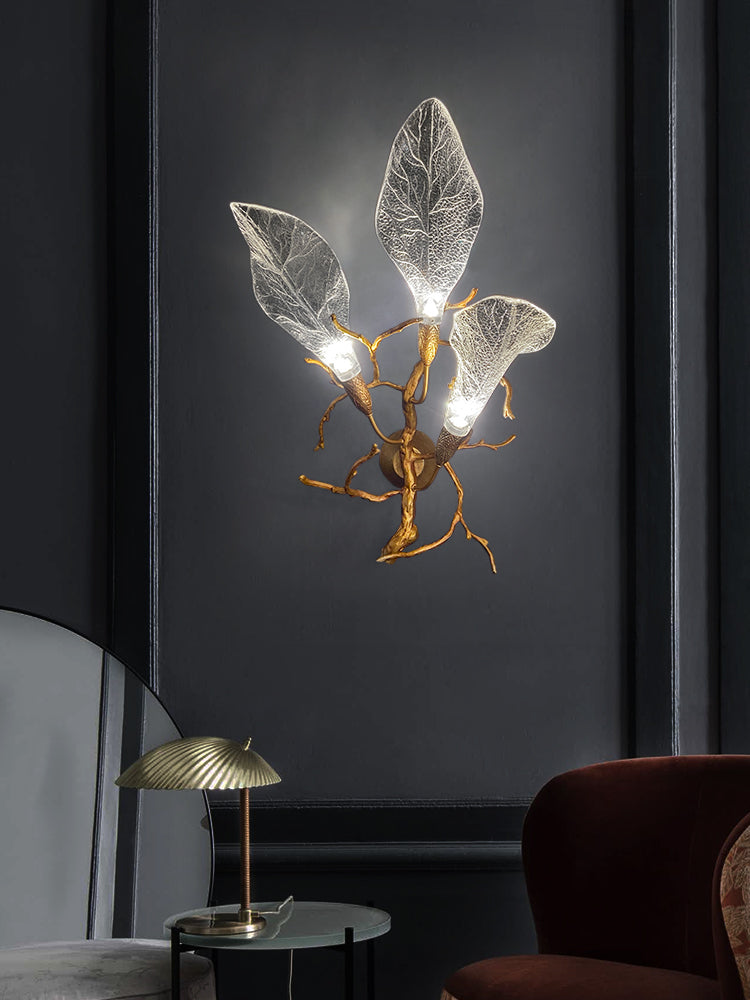Contemporary Brass Wall Sconce Kevin Studio