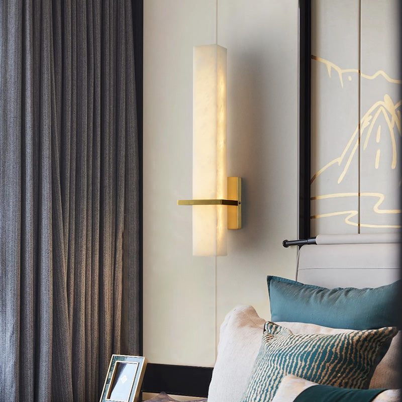 Serene Alabaster Linear Sconce chandeliers for dining room,chandeliers for stairways,chandeliers for foyer,chandeliers for bedrooms,chandeliers for kitchen,chandeliers for living room Kevinstudiolives
