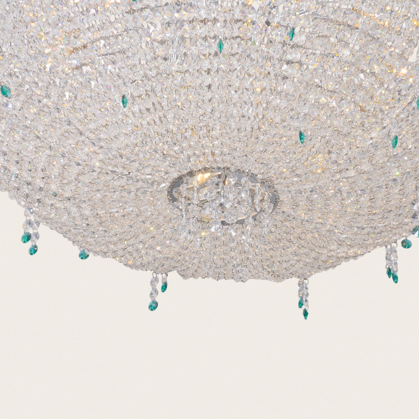 Luxury Crystal Chandelier Elegant Ceiling Light Fixture