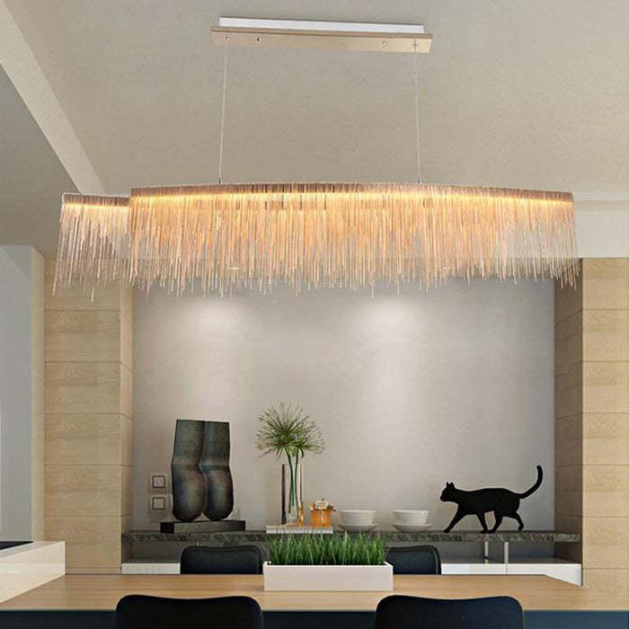 Tassel Linear Chandelier