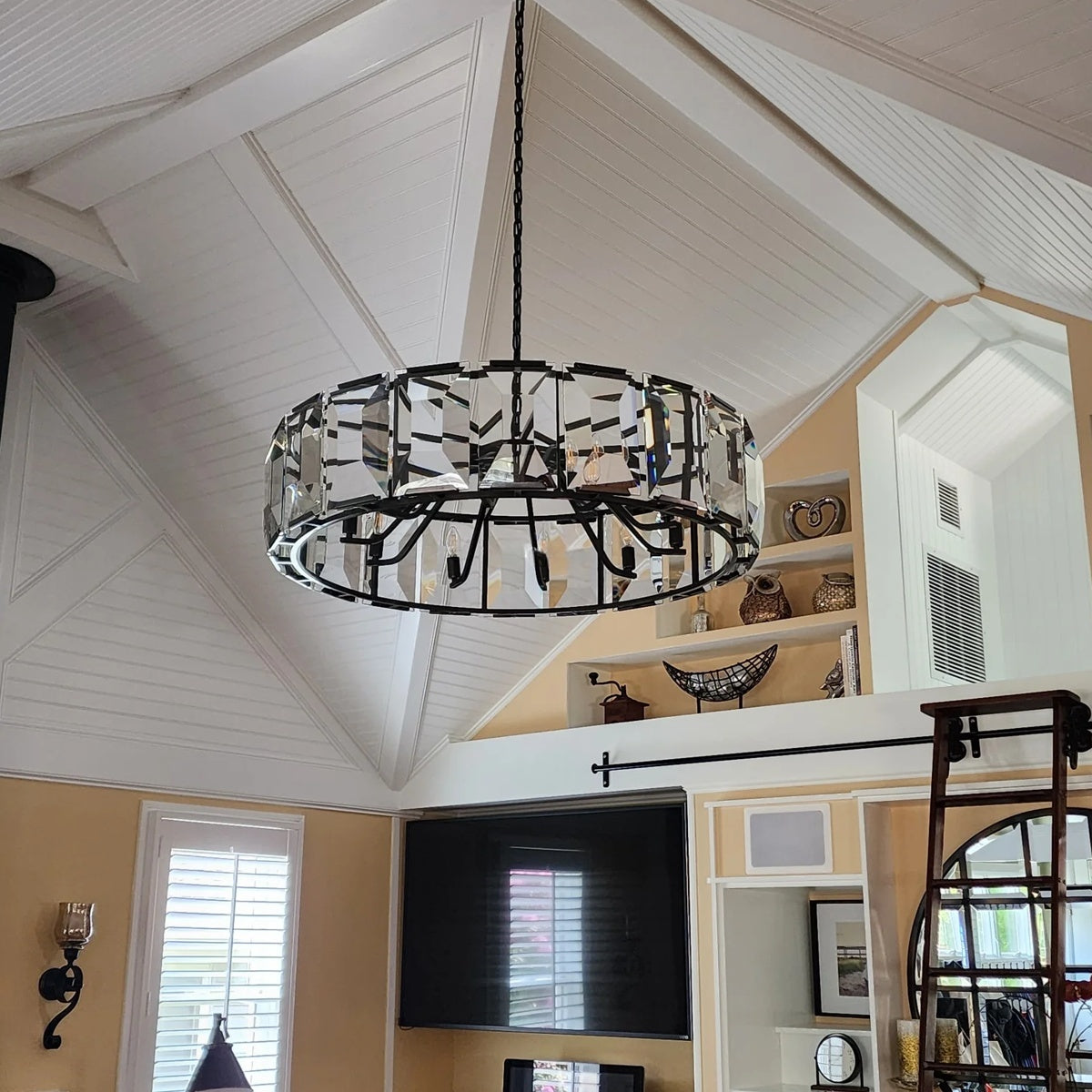 Harlew Crystal Round Chandelier 19"31"43"60"