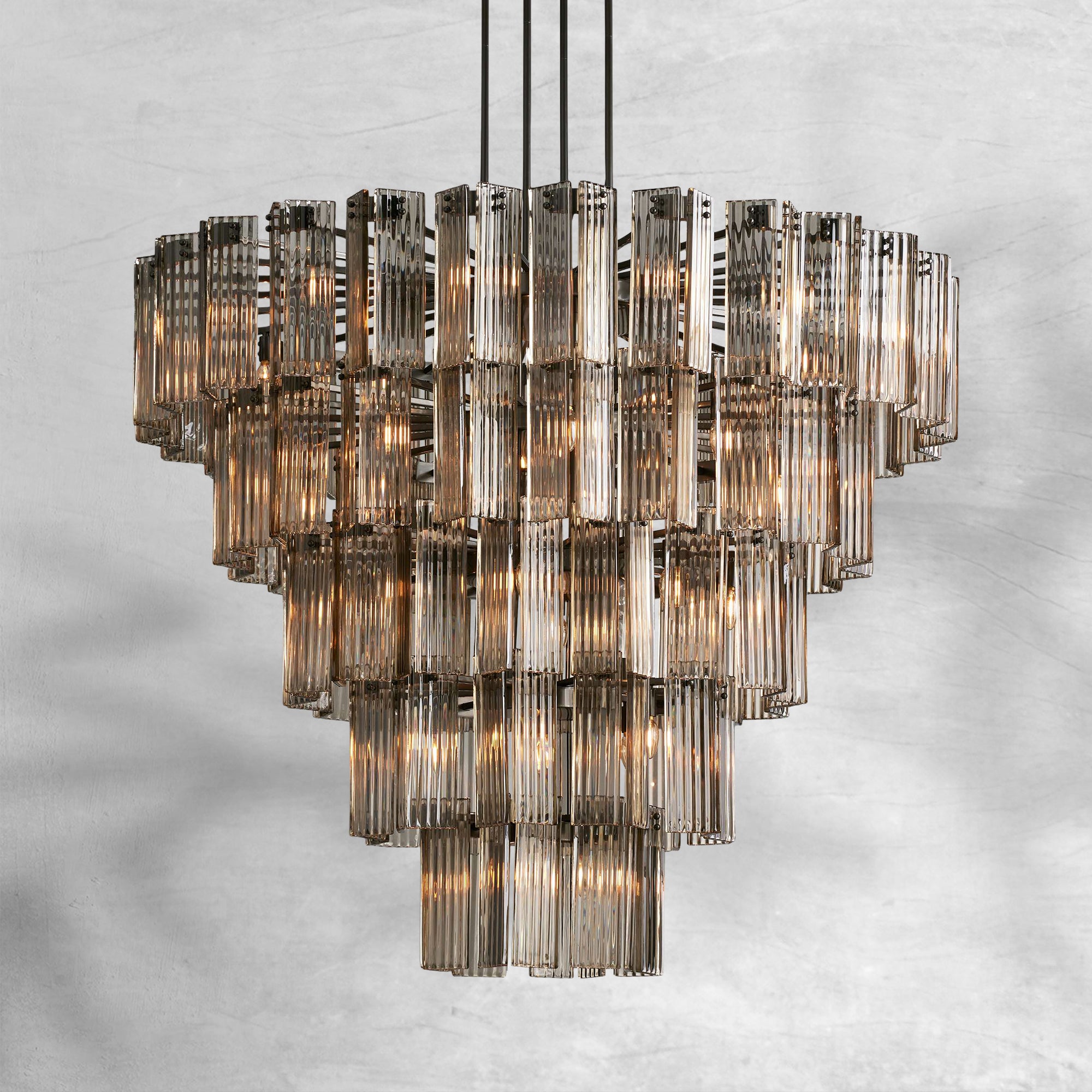 Delsie Round Chandelier 38"48"60"