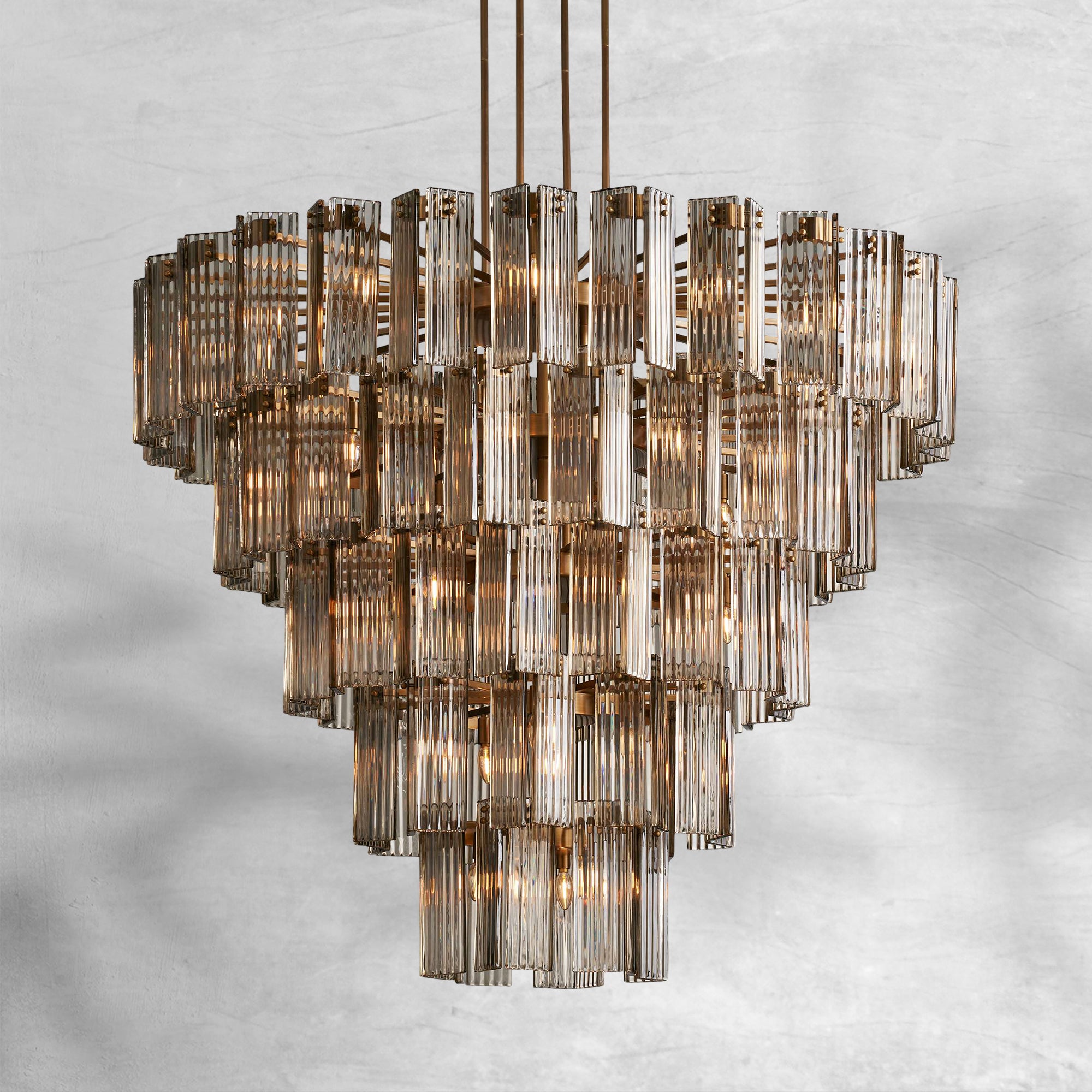 Delsie Round Chandelier 38"48"60"