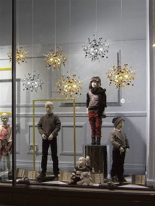 Nordic Modern Creative Fashion Stainless Steel Decorative Chandelier Dining / Living Room / Bar / Cafe Chandeliers Kevinstudiolives