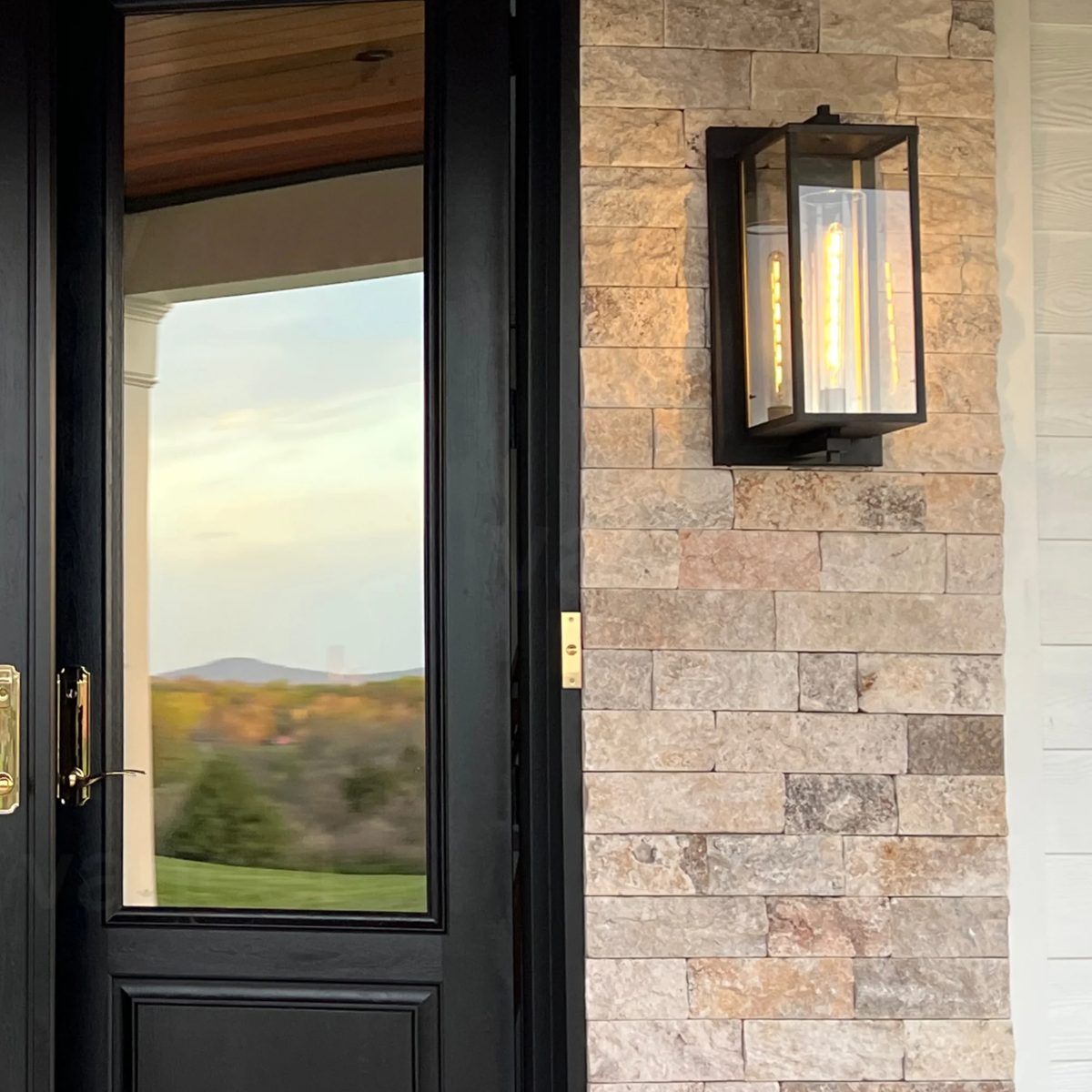 Deva Modern Square Wall Sconce 16"H, 23''H, Outdoor and Indoor Use Wall Lamp wall sconce Kevin Studio Inc