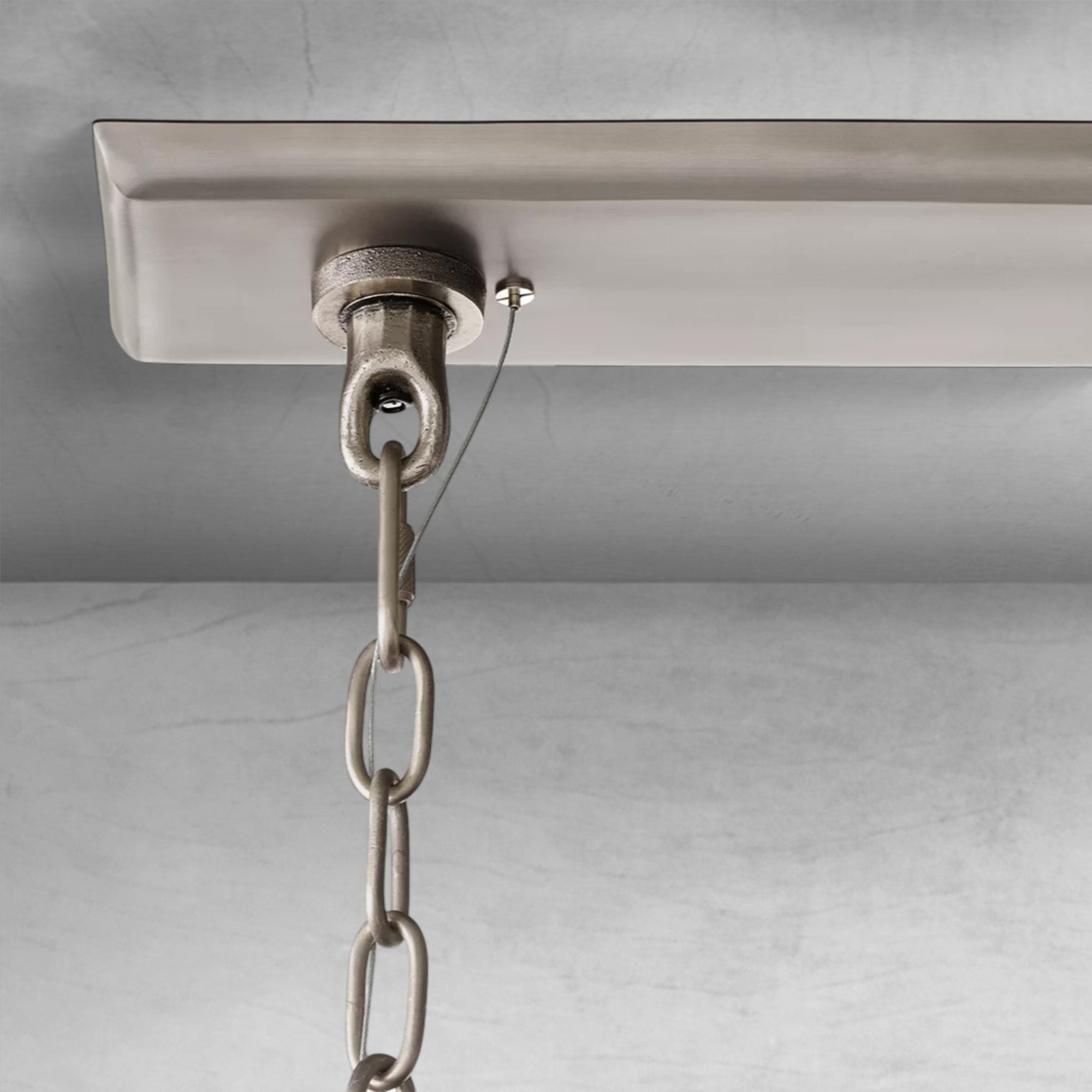 Thaddeas Forged Linear Chandelier 54"/72"/96"