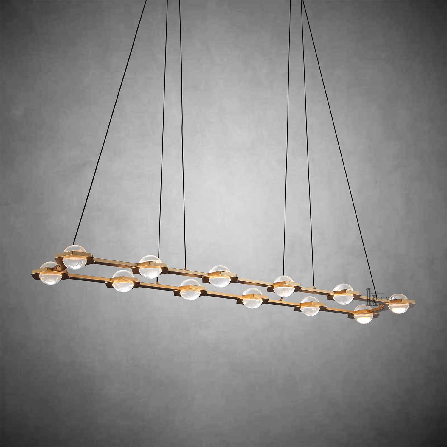 Eclatamt Rectangular Chandelier 54"72"