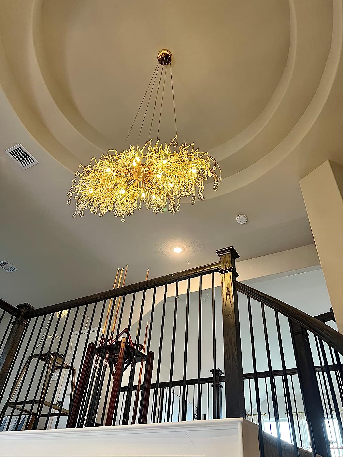 Stunning Tree Branch Crystal Chandelier With Clear Teardrop-shaped Glass Living/Dining Room Ceiling Lamp/Light Chandeliers Kevinstudiolives