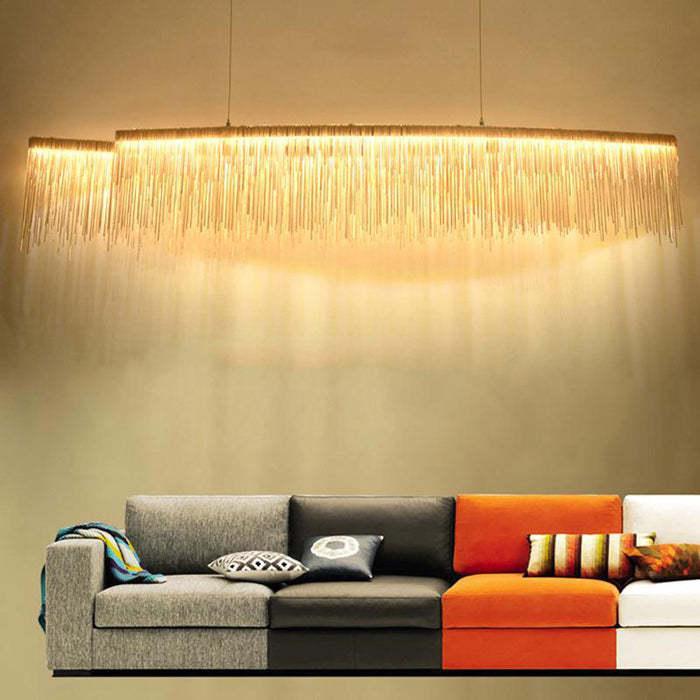Tassel Linear Chandelier