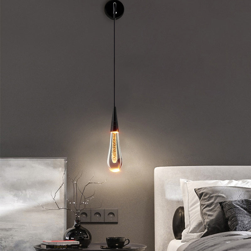 Elara Crystal Elegance Wall Sconce Kevin Studio Black