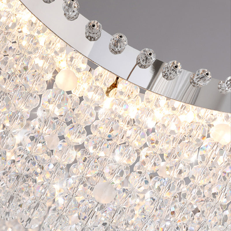 Modern Minimalist Crystal Living Room Pendant Light Kevin Studio