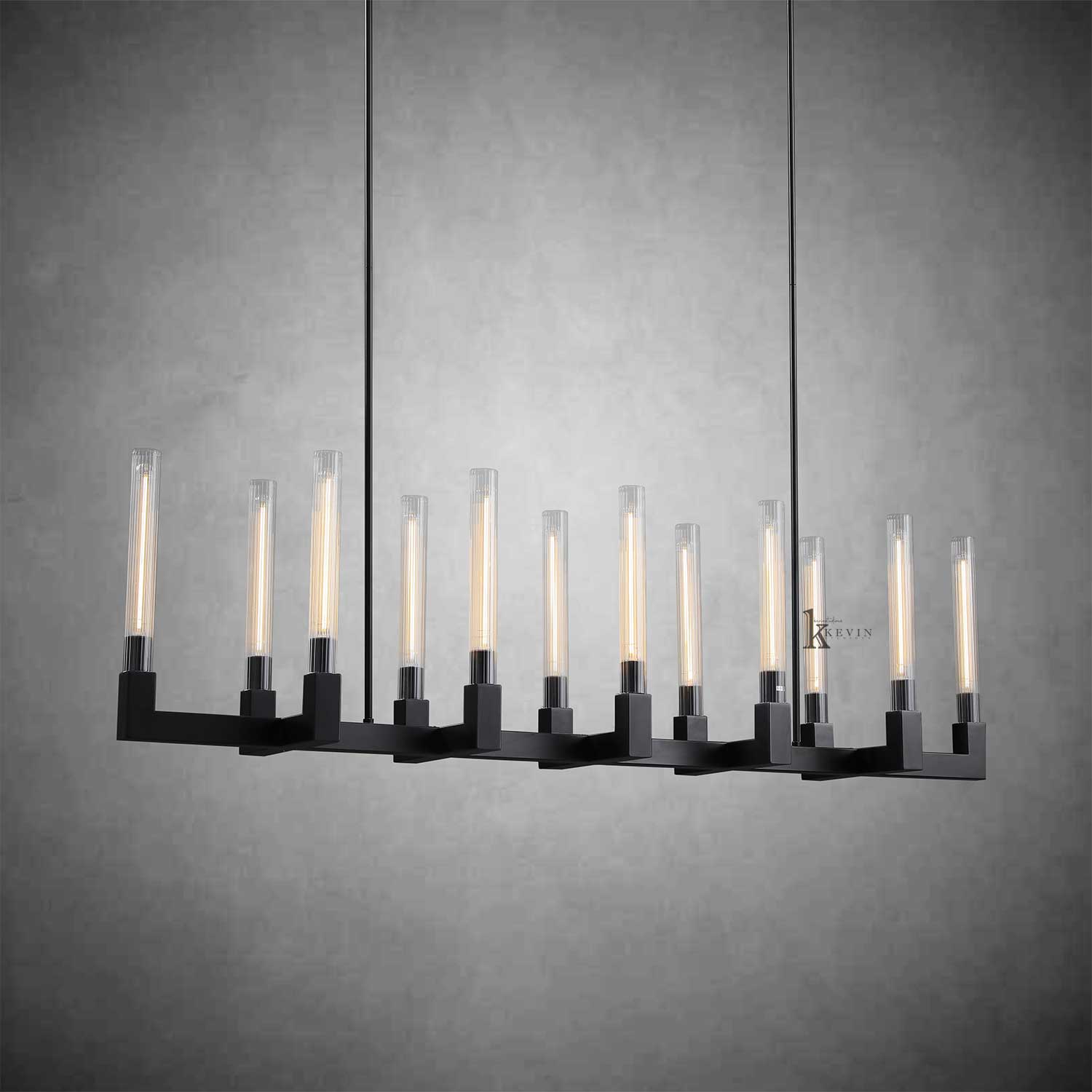Caneluxe Linear Chandelier